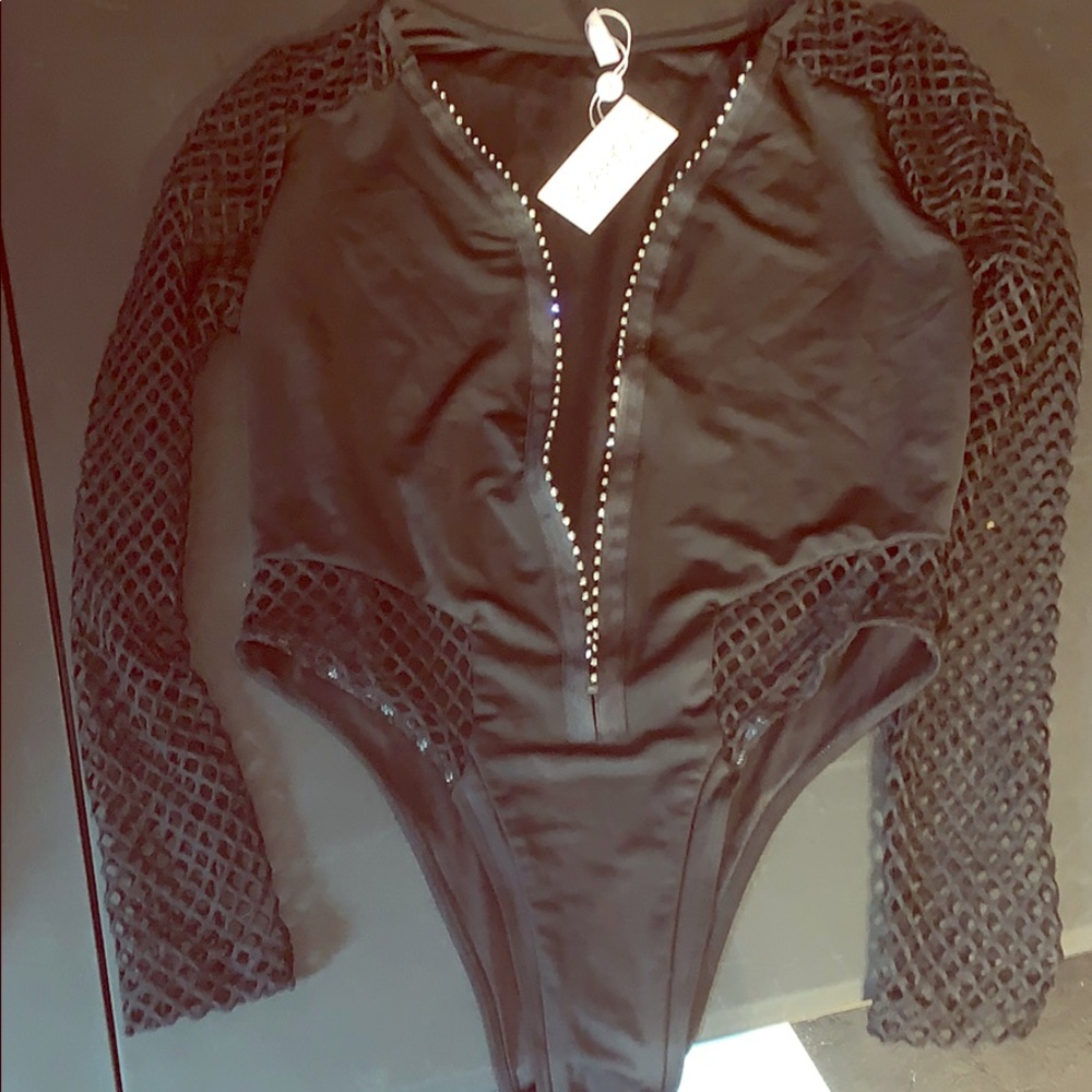 Black body suit